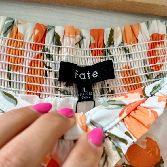 🍑 Peachy Keen Linen Shorts, Paper Bag Waist, Cuffed Hems, Button/Zip Closure, L - Picture 7 of 7